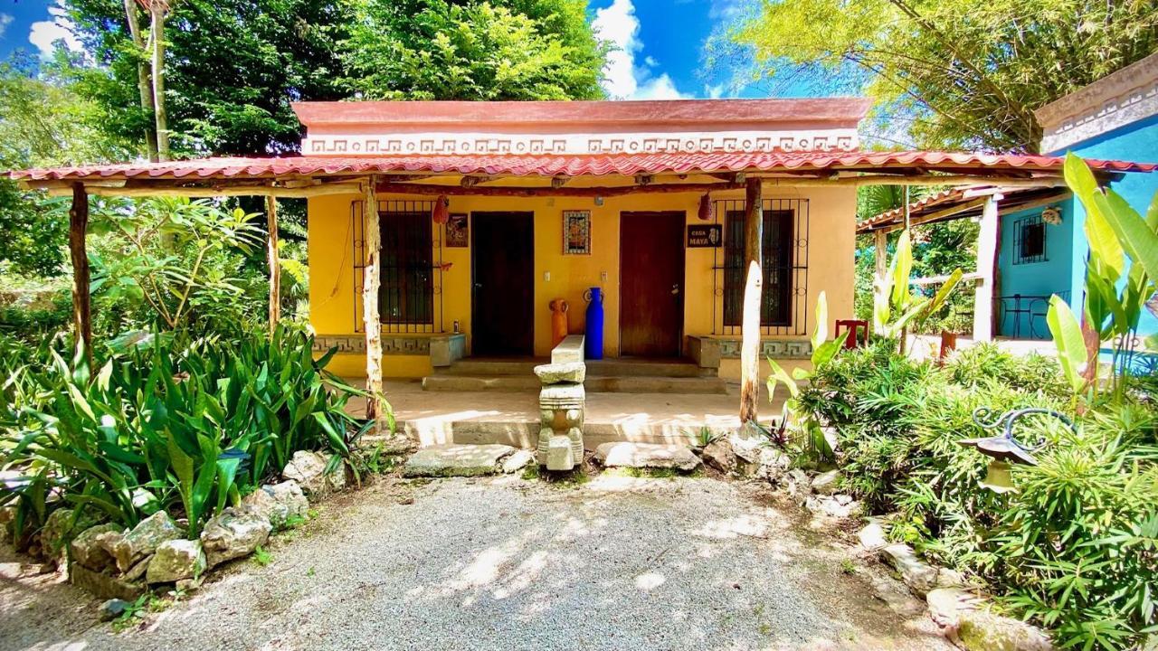 Gardenhotel Macan Che B&B Izamal Exterior foto