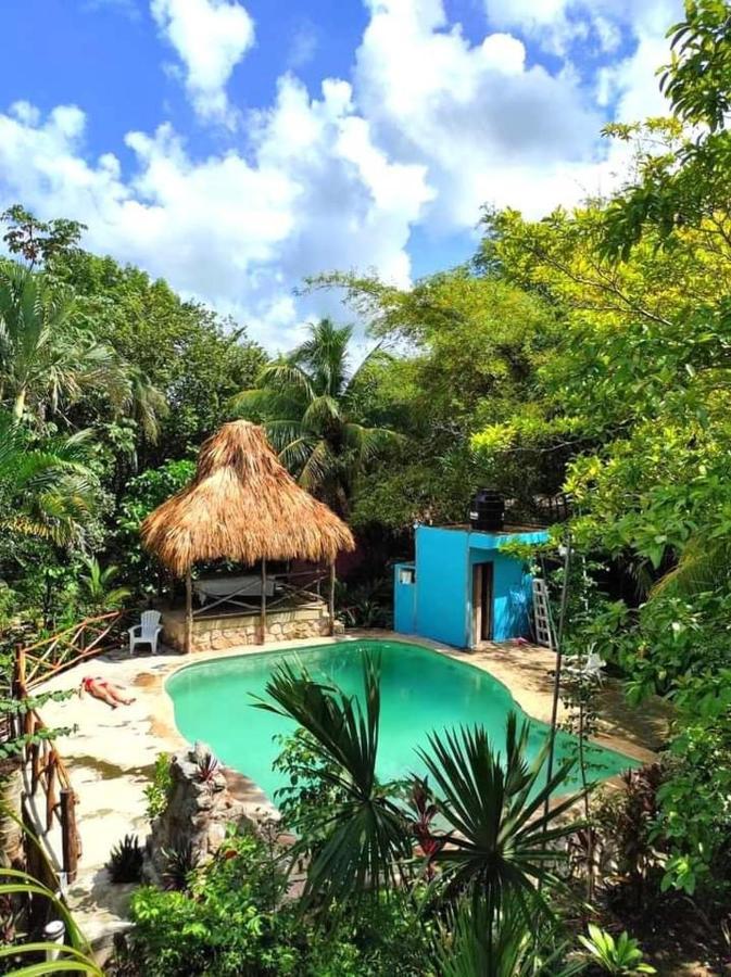 Gardenhotel Macan Che B&B Izamal Exterior foto