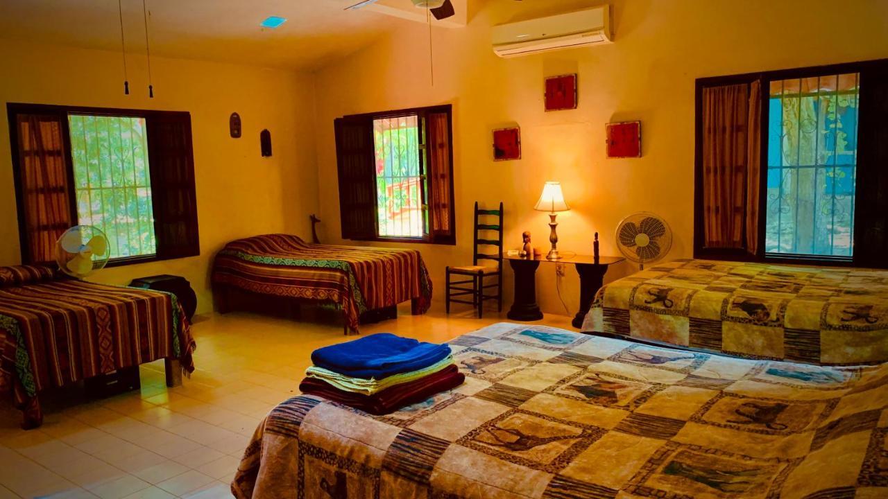 Gardenhotel Macan Che B&B Izamal Exterior foto