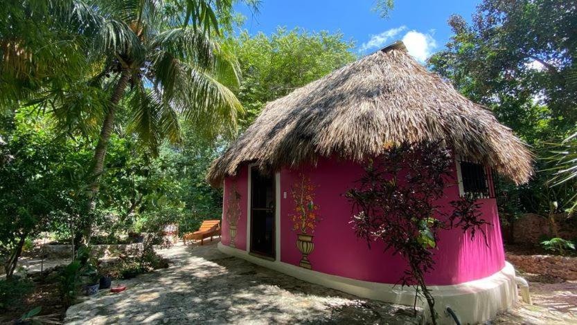 Gardenhotel Macan Che B&B Izamal Exterior foto